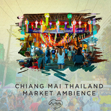 Chiang Mai Thailand Market Ambience